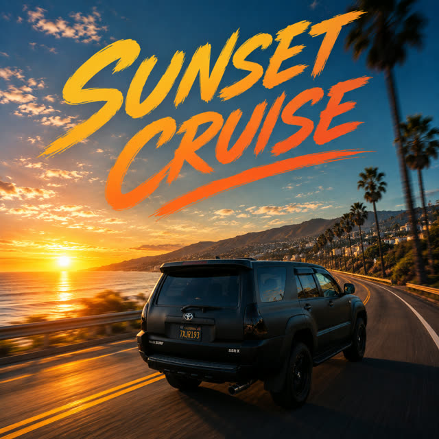SUNSET CRUISE ジャケット